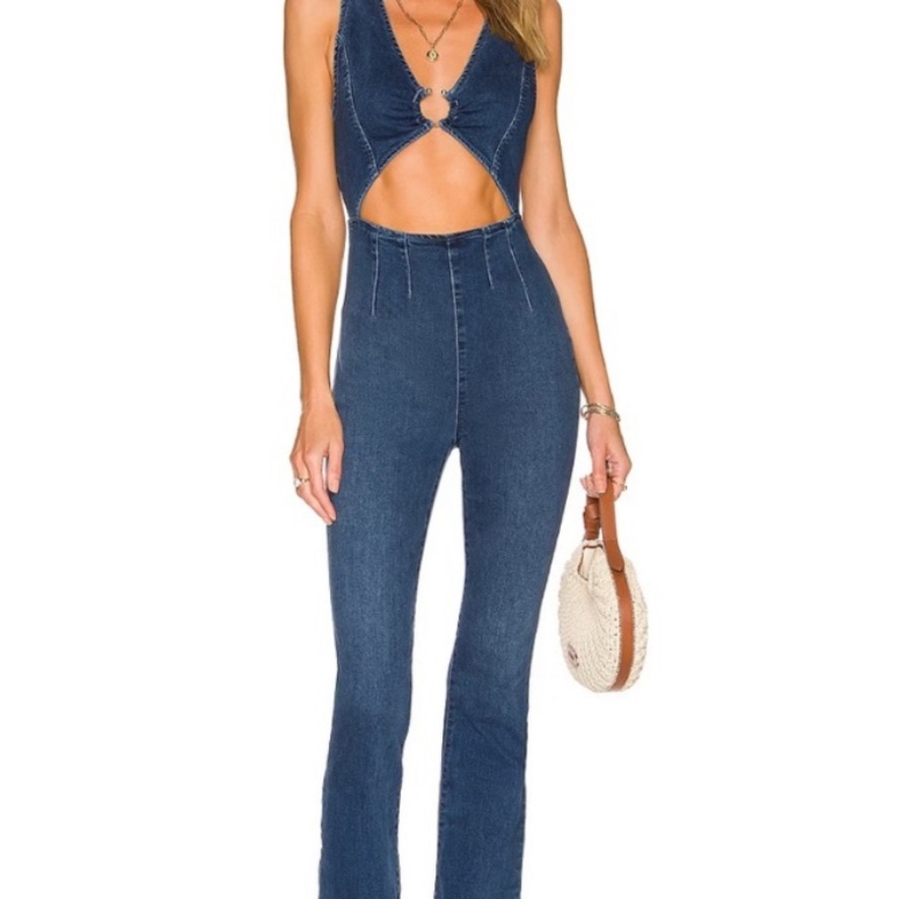 Free People Ultraviolet Jumpsuit